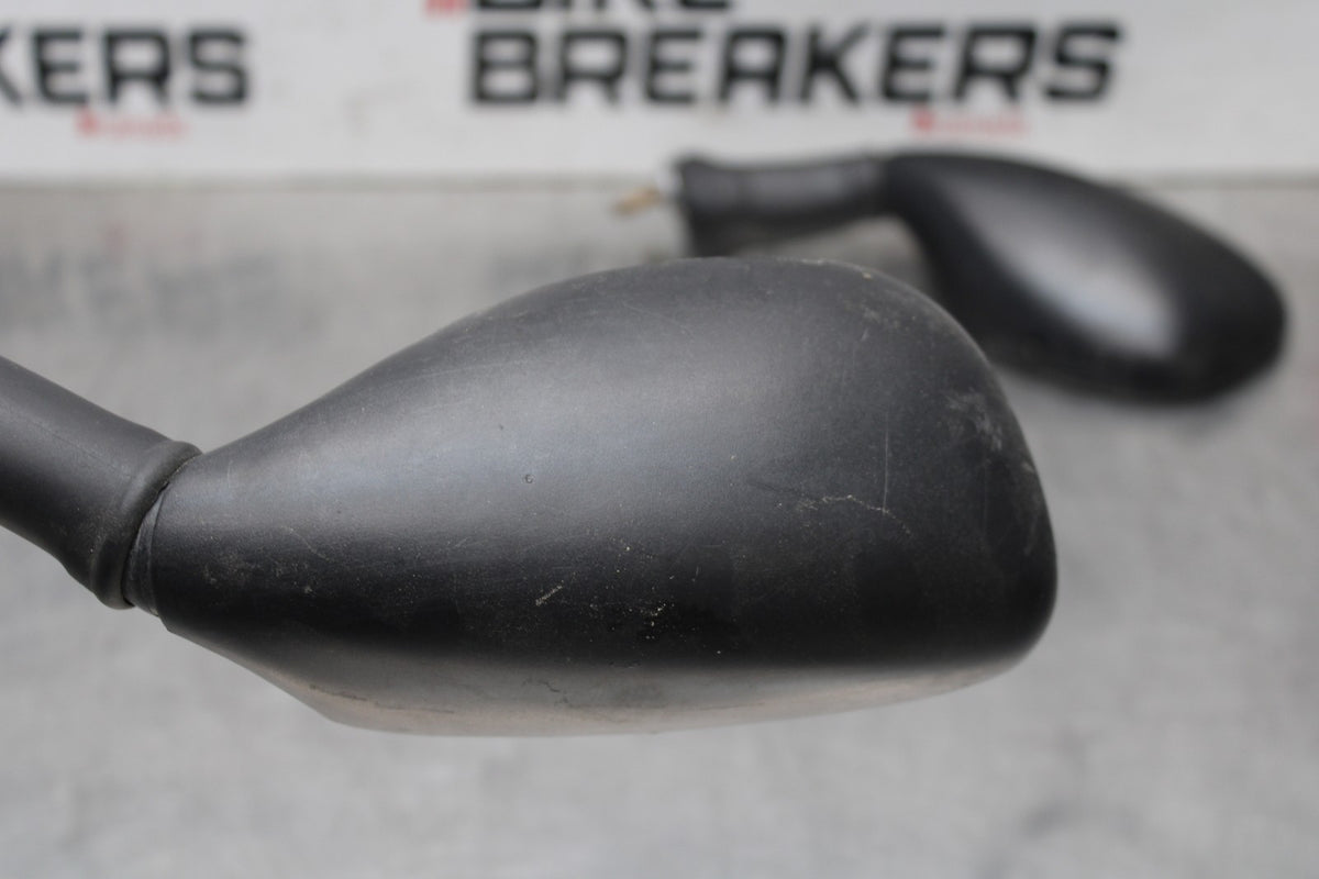 98 KAWASAKI NINJA ZX6 REAR VIEW MIRROR SET PAIR MIRRORS BB870