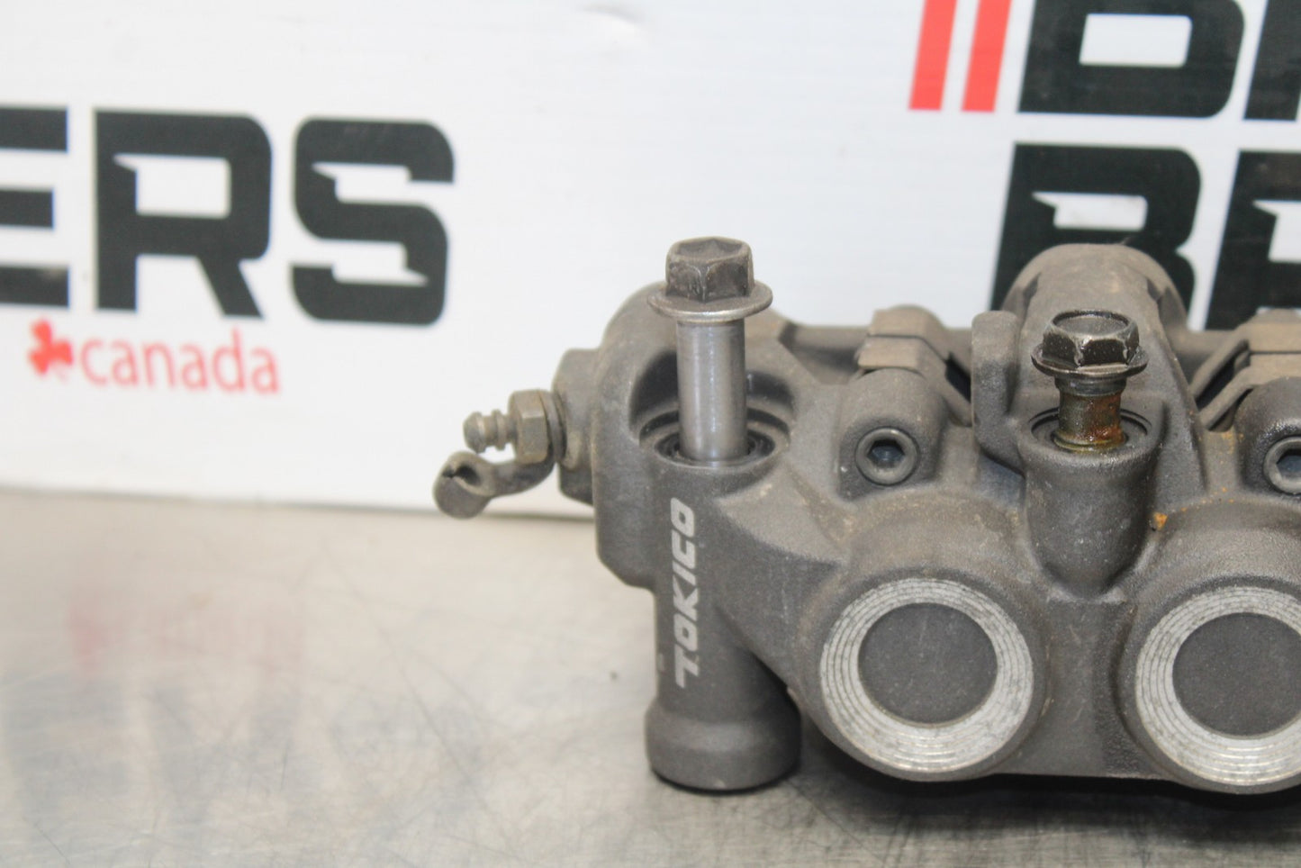 08 KAWASAKI NINJA ZX10R RIGHT LEFT FRONT BRAKE CALIPER SET PAIR CALIPERS BB201