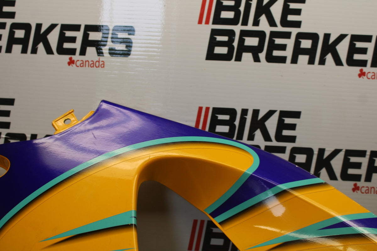 97-98 SUZUKI GSXR 600 SRAD LEFT LOWER MID UPPER SIDE FAIRING COWL BB00