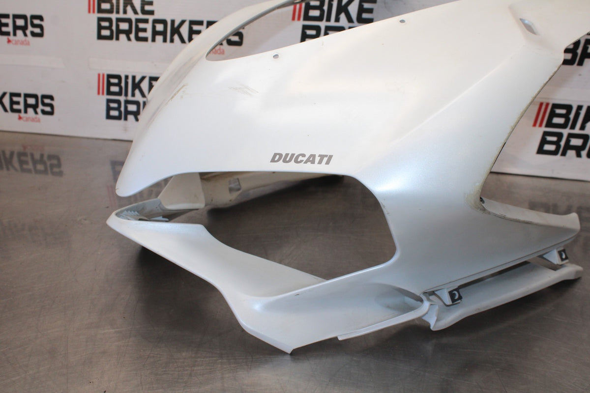 16 DUCATI 959 PANIGALE FRONT UPPER NOSE FAIRING COWL SHROUD BB912