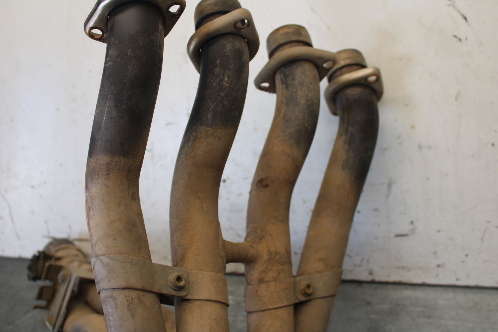 06-07 SUZUKI GSXR 600 EXHAUST HEADER PIPES MANIFOLD  BB694