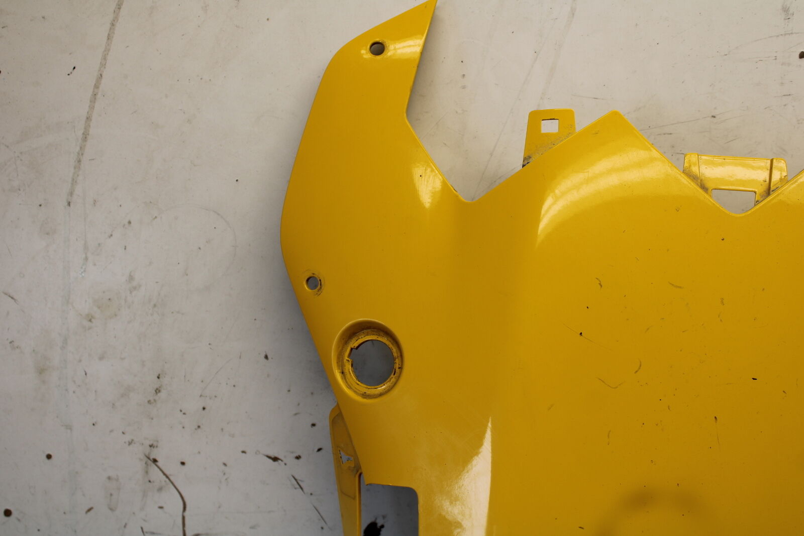 08-16 YAMAHA YZF R6 REAR BACK TAIL UNDERTAIL FAIRING COWL FENDER OEM BB665