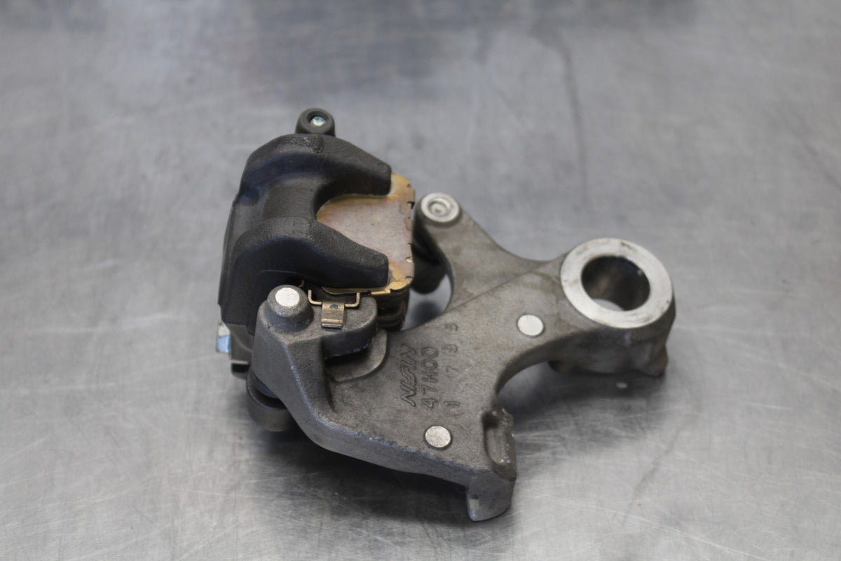 18 SUZUKI GSXR750 REAR BACK BRAKE CALIPER W MOUNT BRACKET BB891