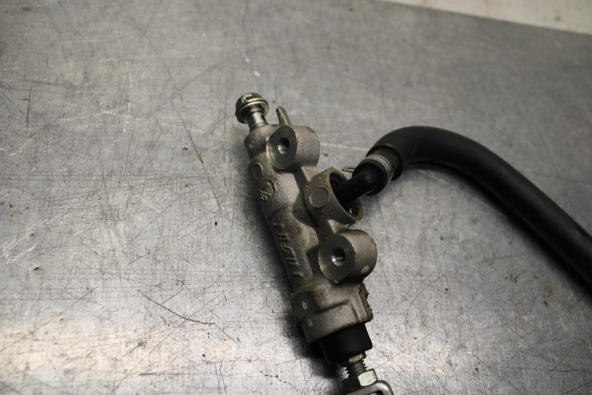 17-20 KAWASAKI Z125 PRO REAR BACK BRAKE MASTER CYLINDER W RESERVOIR BB74