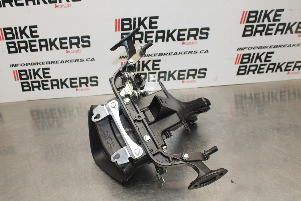 23-24 KAWASAKI NINJA ZX14R NEW!! UPPER FAIRING MIRROR GAUGES STAY BRACKET BB764