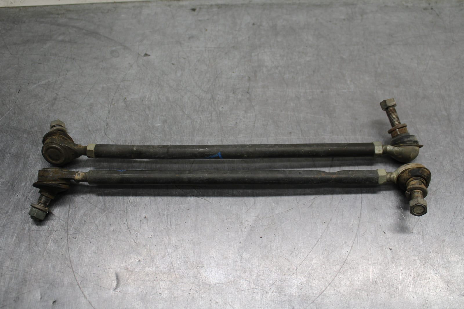 85-86 SUZUKI QUADRACER 250 STEERING TIE RODS ROD SET PAIR BB126
