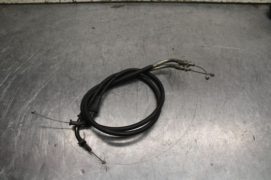 04-05 SUZUKI KATANA 750 GSX750F THROTTLE CABLES LINES BB110