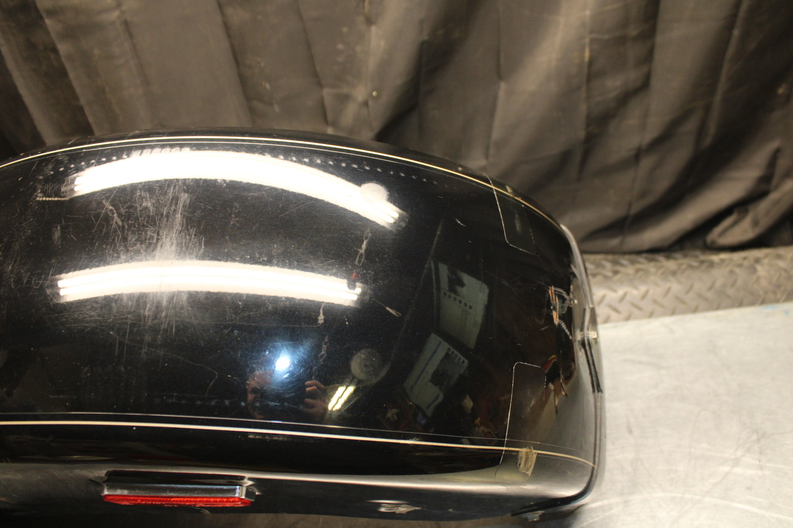 00 SUZUKI INTRUDER 1500 VL1500 REAR BACK WHEEL FENDER MUD GUARD BB761