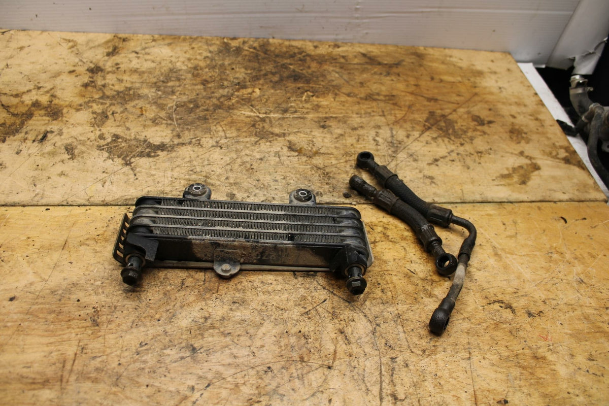 07-11 SUZUKI VSTROM 650 ENGINE MOTOR OIL COOLER W/ HOSES BB340