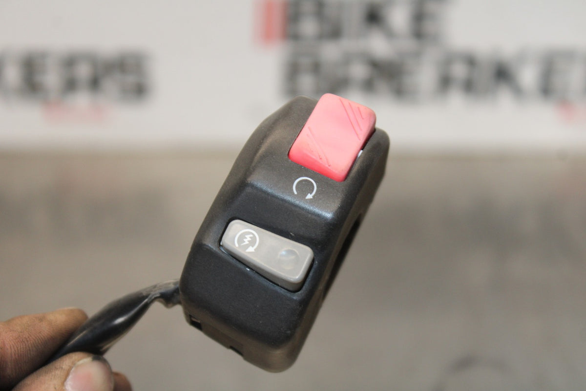 00-05 KAWASAKI NINJA ZX12R RIGHT CLIP ON HANDLE KILL OFF START SWITCH BB892