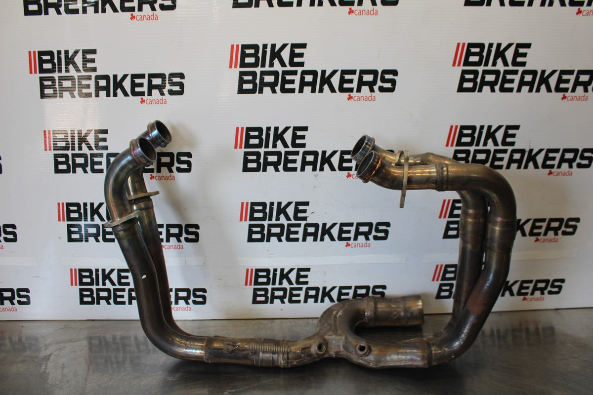 24 APRILIA TUONO V4 1100 FACTORY ABS EXHAUST HEADER PIPES MANIFOLD BB887