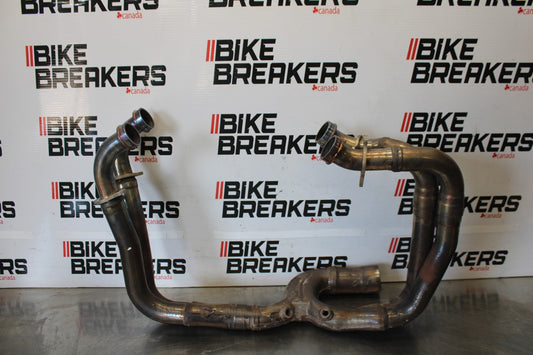 24 APRILIA TUONO V4 1100 FACTORY ABS EXHAUST HEADER PIPES MANIFOLD BB887