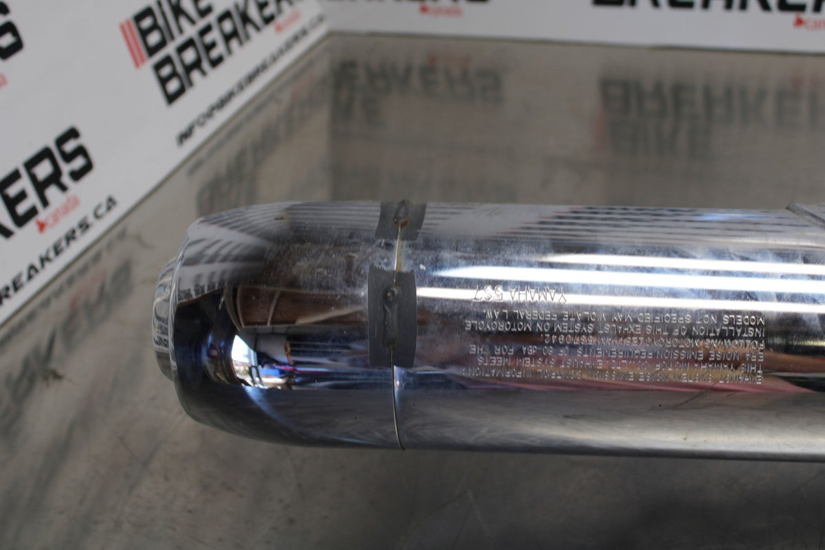 09 YAMAHA V STAR 950 EXHAUST PIPE SYSTEM BB172