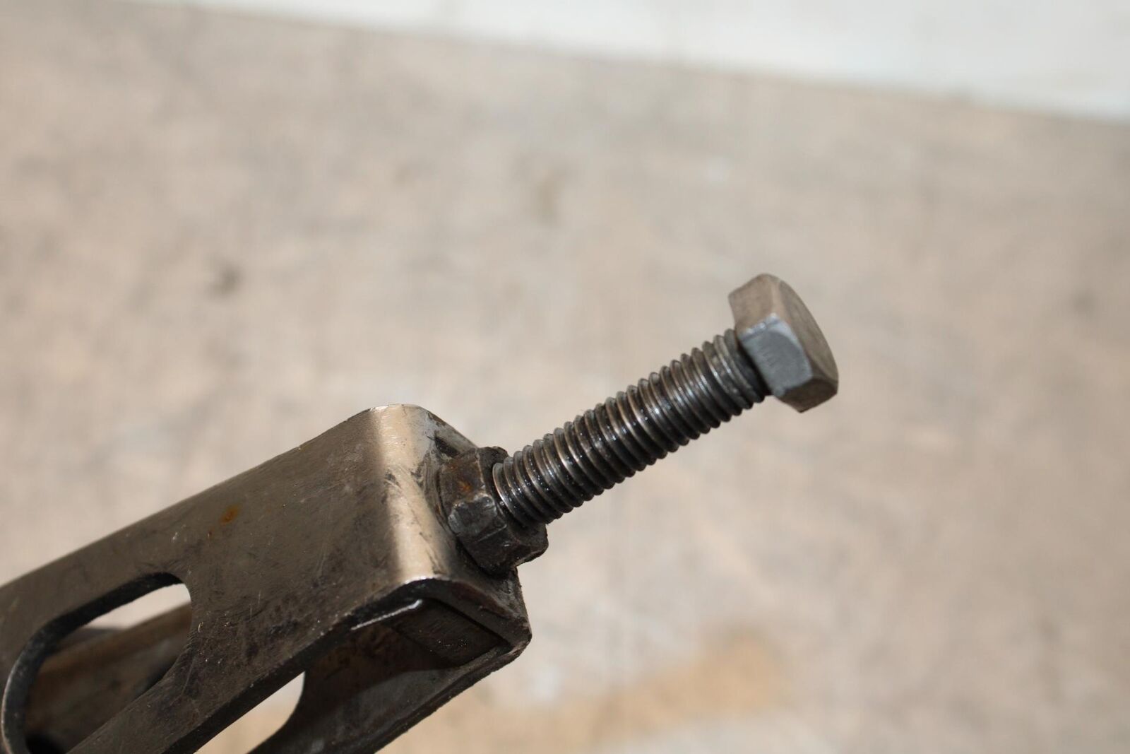 1977 Honda CB550K --- SWINGARM CHAIN TENSIONER ADJUSTMENT BRACKETS  BB592