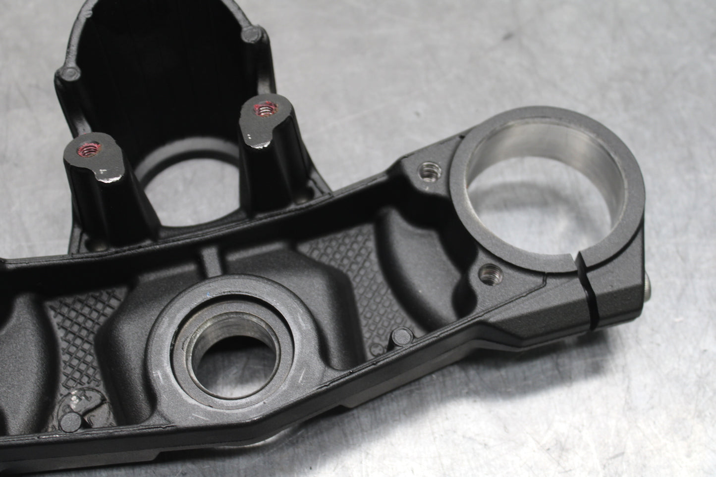 12-25 KAWASAKI NINJA ZX14R FORKS UPPER TRIPLE TREE CLAMP BB757