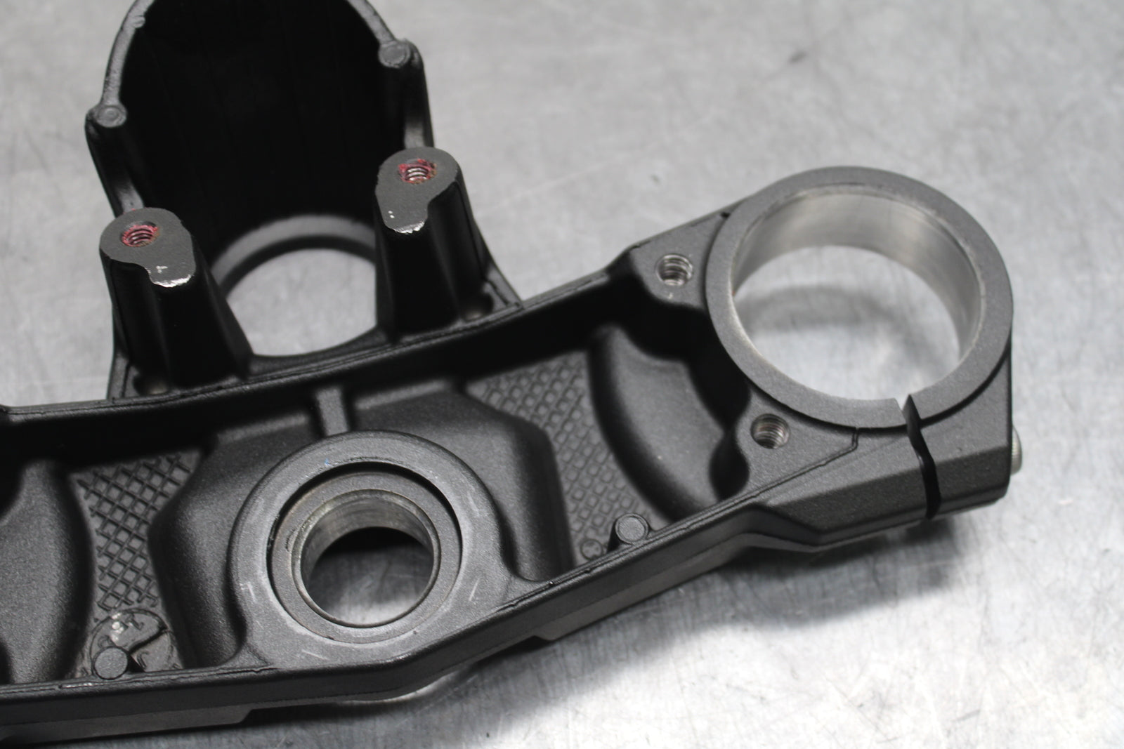 12-25 KAWASAKI NINJA ZX14R FORKS UPPER TRIPLE TREE CLAMP BB757