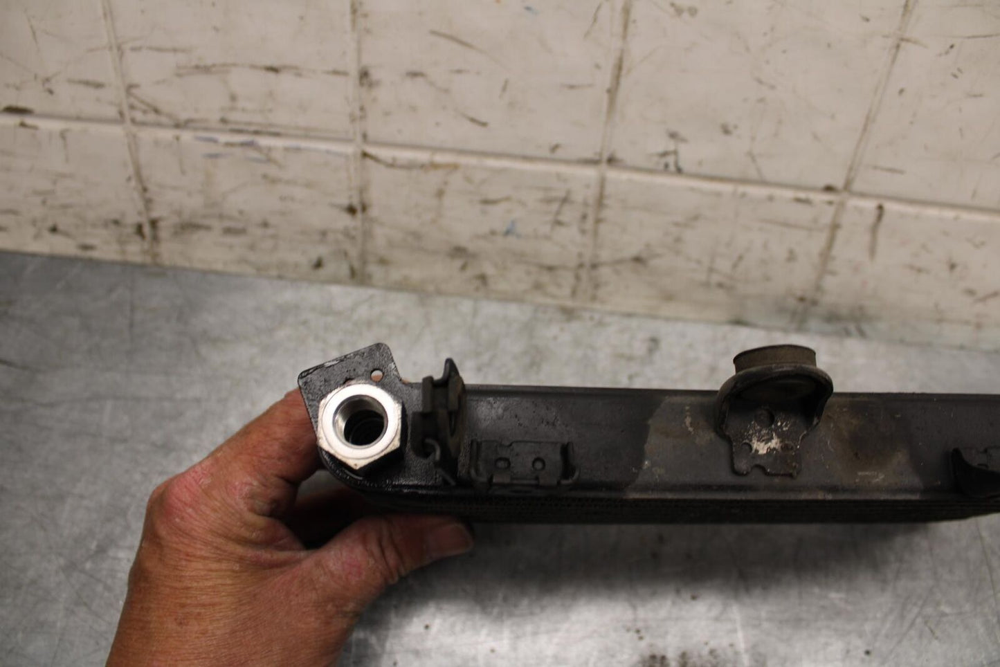 2001 Kawasaki Ninja ZX6 ZX600E ENGINE MOTOR OIL COOLER  BB547