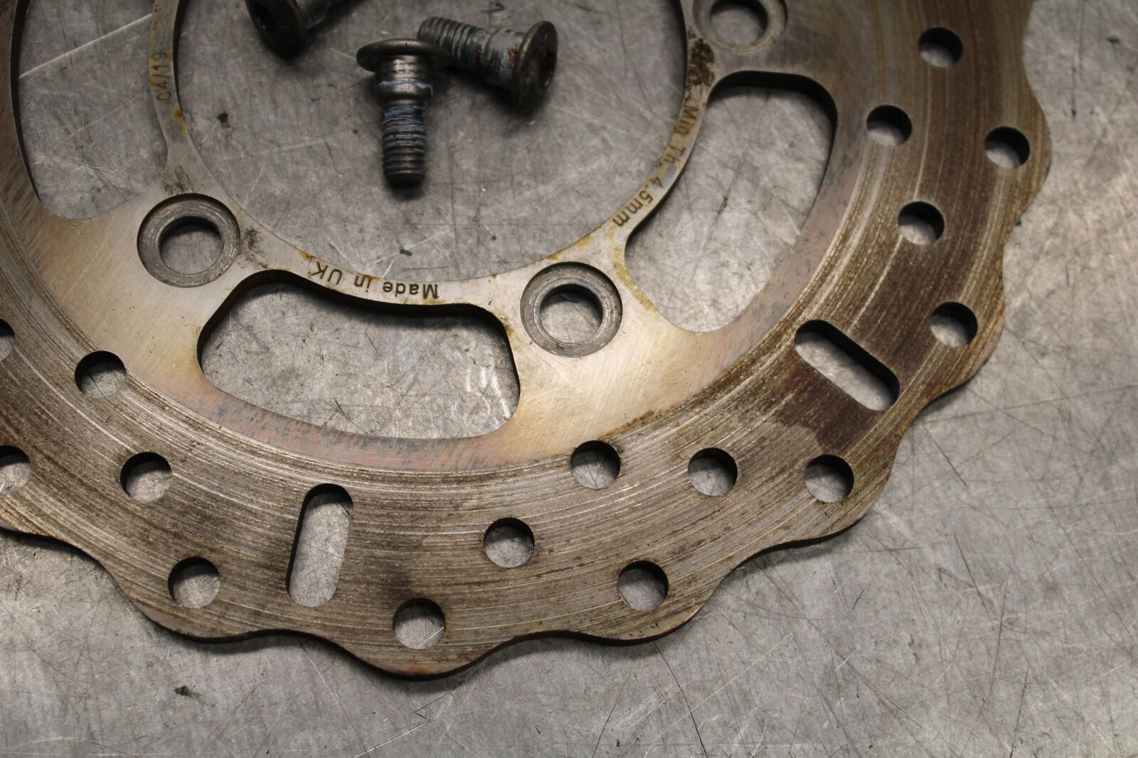 08-10 SUZUKI GSXR 600 EBC AFTERMARKET REAR ROTOR BACK BRAKE DISC  BB721