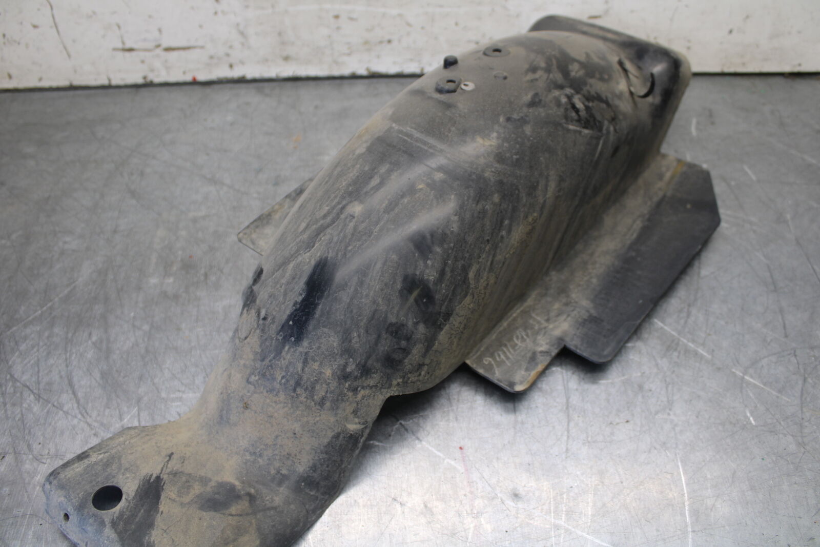 08-18 KAWASAKI KLR650 REAR BACK TAIL UNDERTAIL FAIRING COWL FENDER BB707