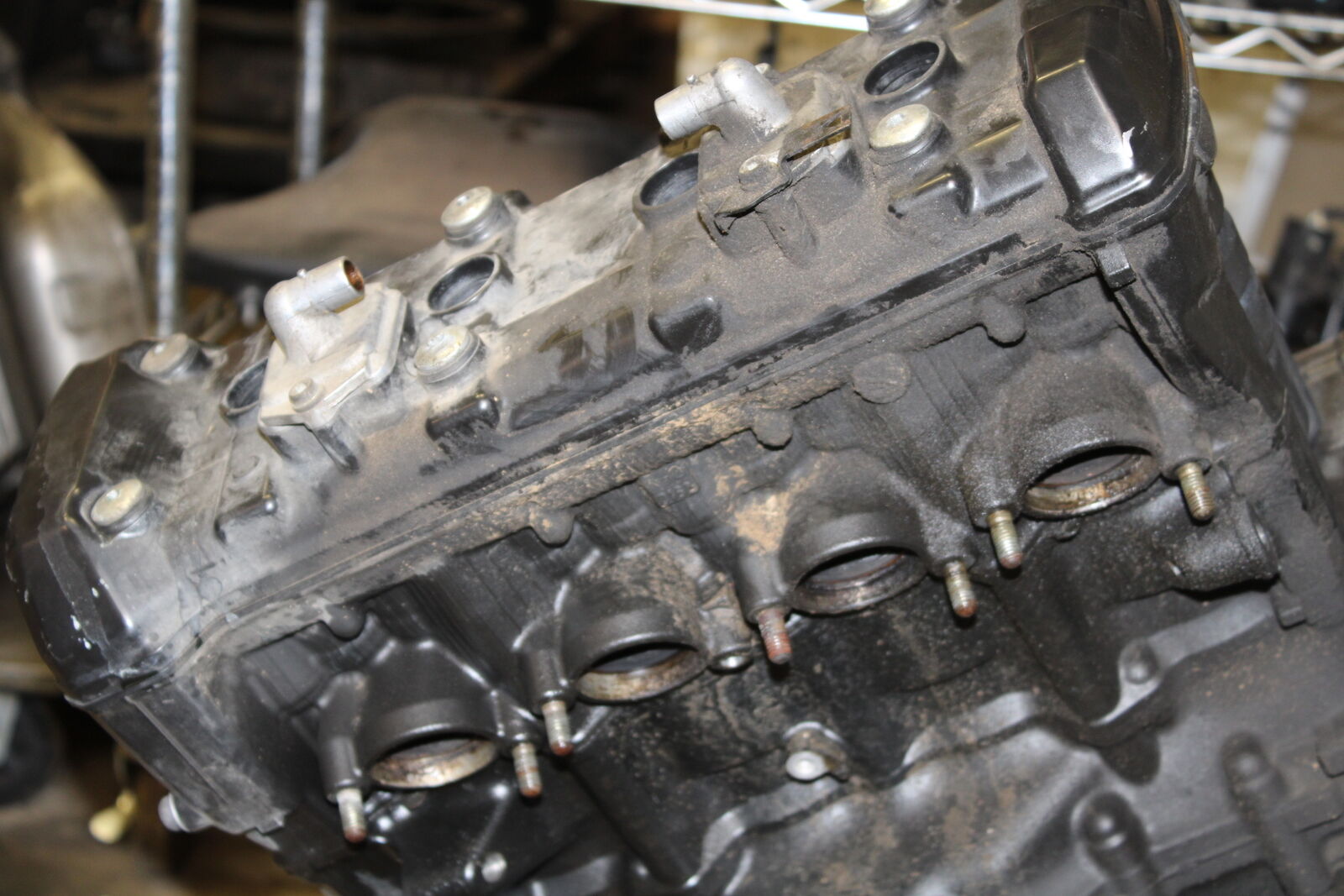 12-13 KAWASAKI Z1000 ENGINE MOTOR BB743