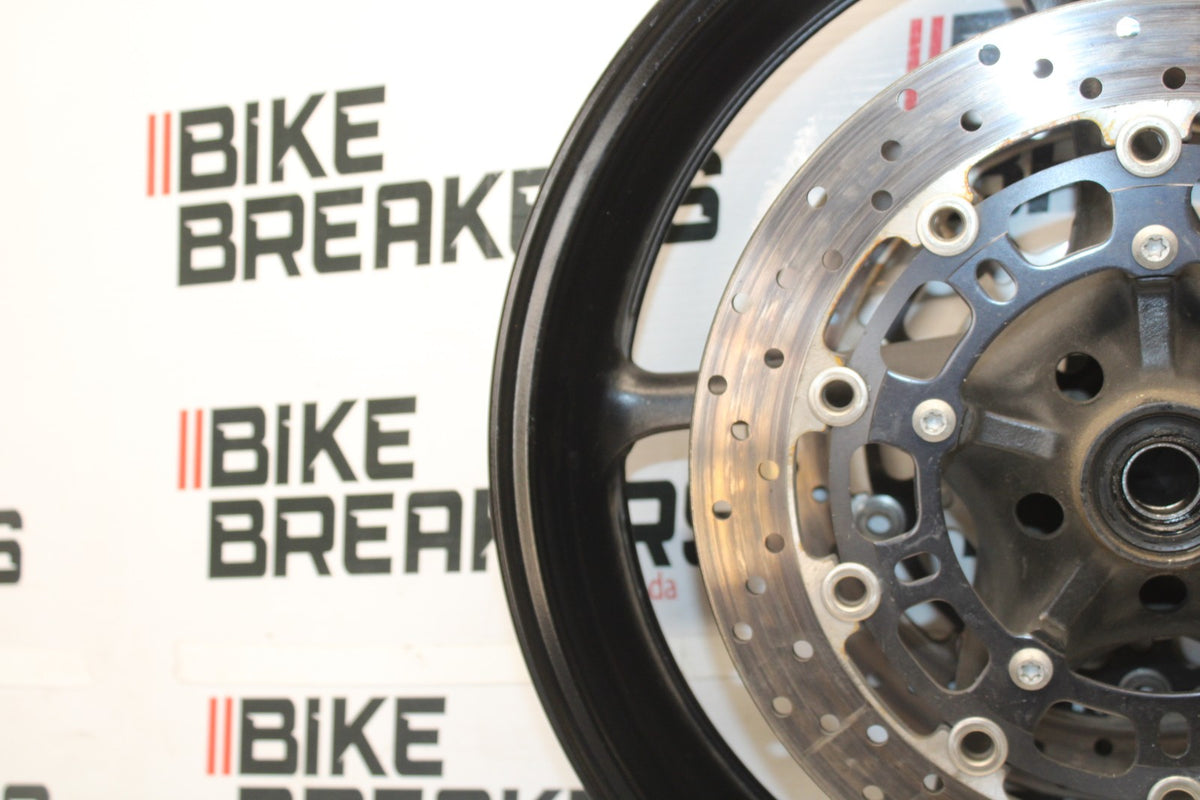 08-16 YAMAHA YZF R6 FRONT WHEEL FRONT RIM & ROTORS BB929