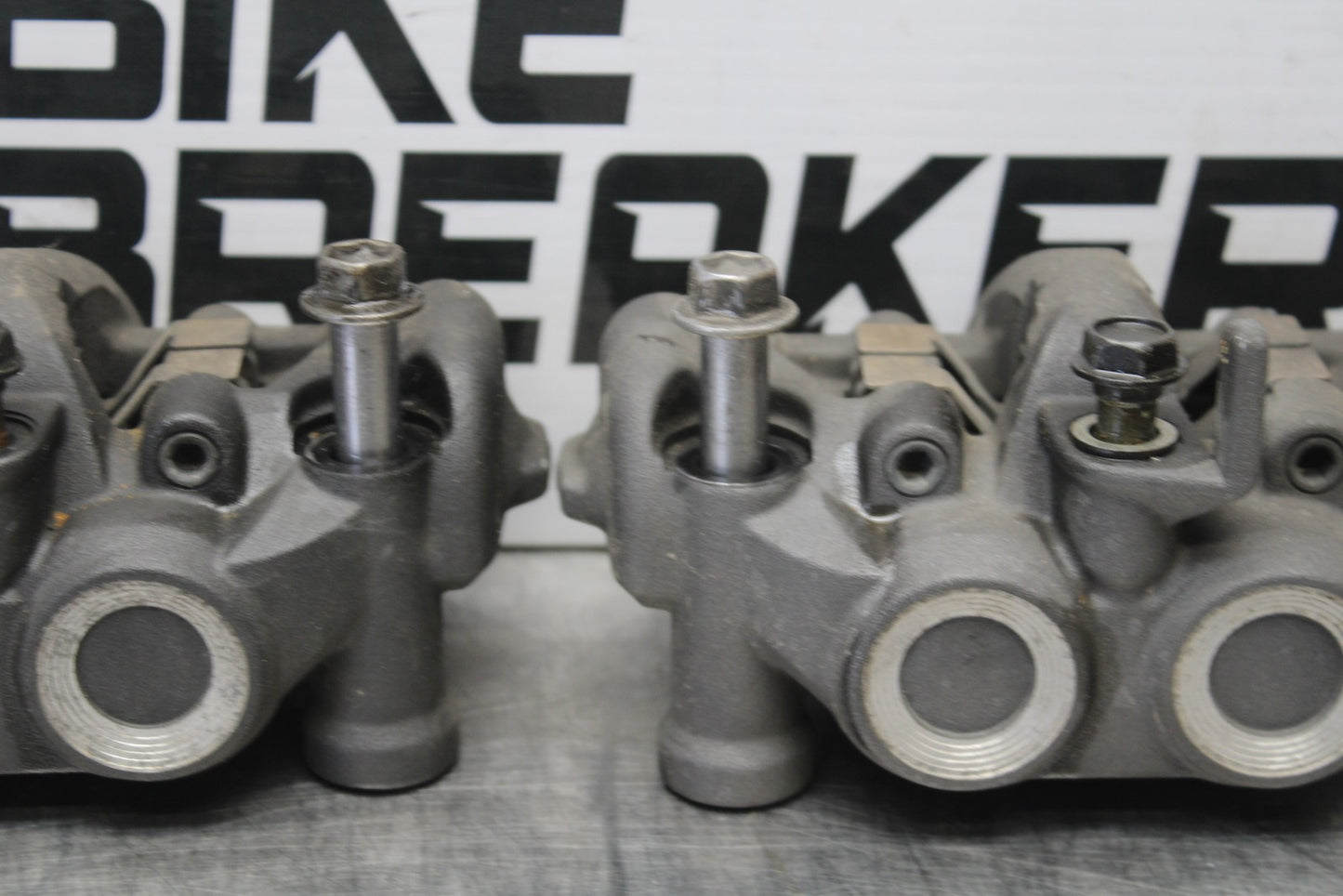 08 KAWASAKI NINJA ZX10R RIGHT LEFT FRONT BRAKE CALIPER SET PAIR CALIPERS BB201