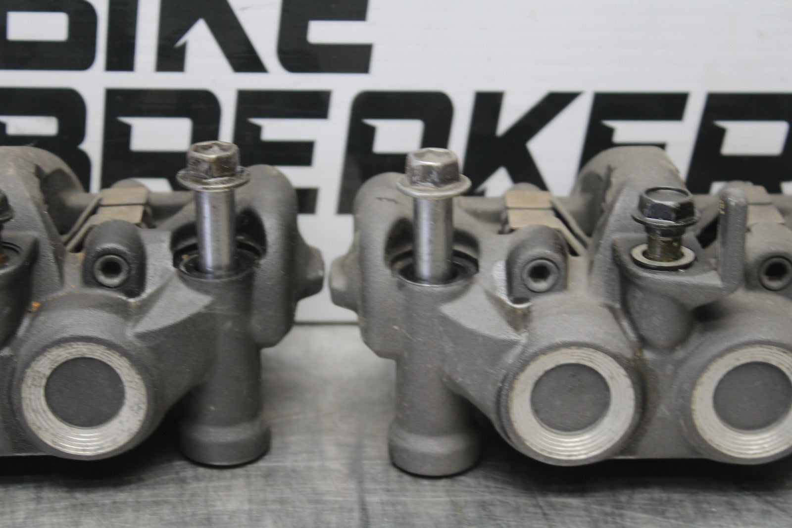 08 KAWASAKI NINJA ZX10R RIGHT LEFT FRONT BRAKE CALIPER SET PAIR CALIPERS BB201