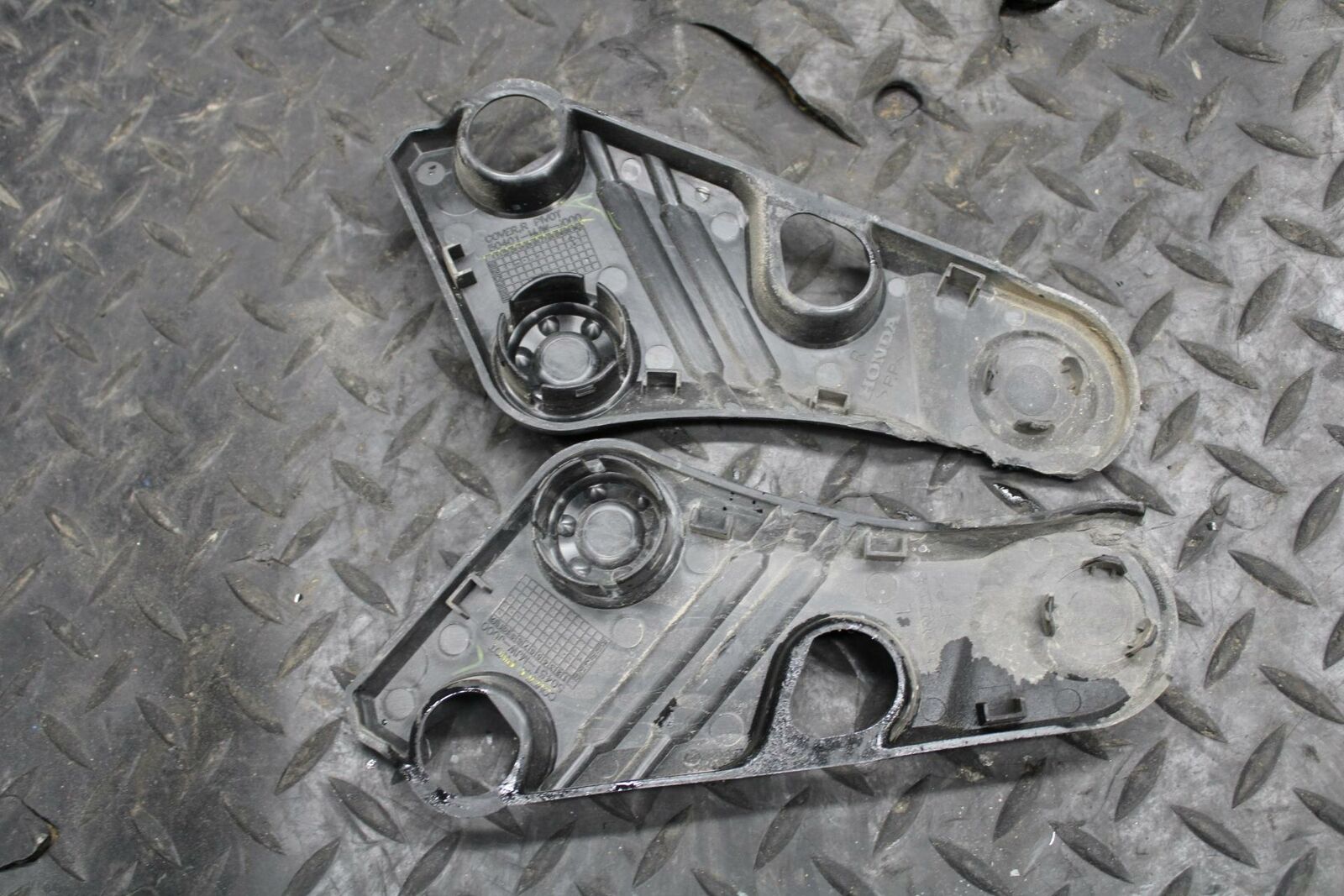16-18 HONDA CBR500R RIGHT LEFT FRAME MID SIDE COVERS COWLS PANELS TRIM BB231