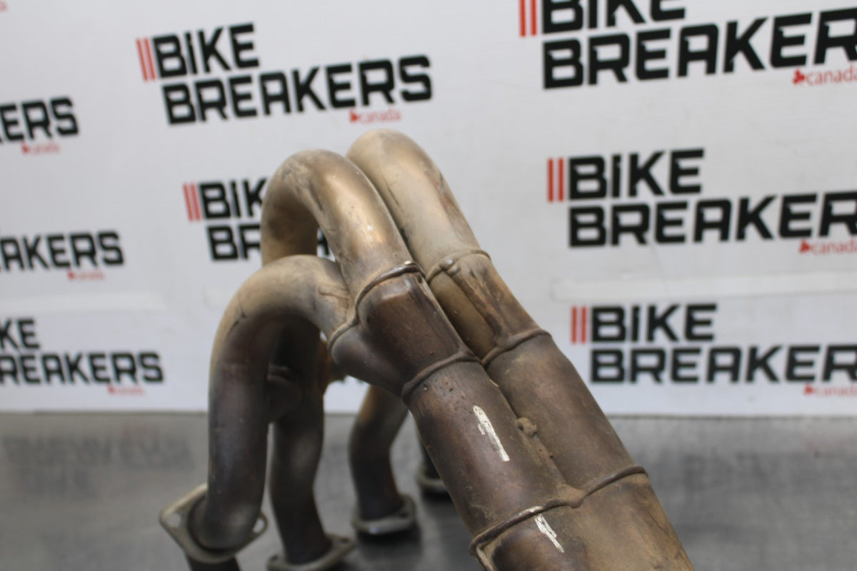 13-18 KAWASAKI NINJA ZX6R EXHAUST HEADER PIPES MANIFOLD BB915