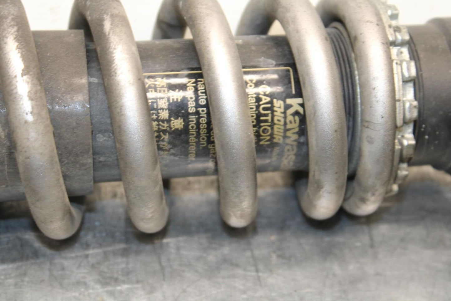 09-12 KAWASAKI NINJA ZX6R ZX600R REAR BACK SHOCK ABSORBER SUSPENSION BB617