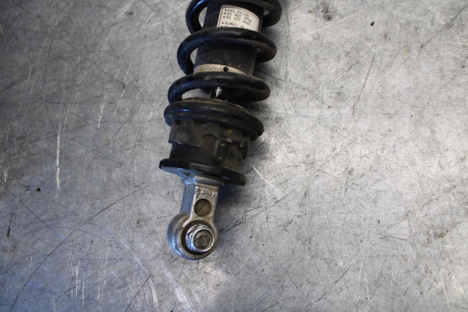 2007 Honda CBR600RR REAR BACK SHOCK ABSORBER SUSPENSION 52400-MFJ-A02 BB536