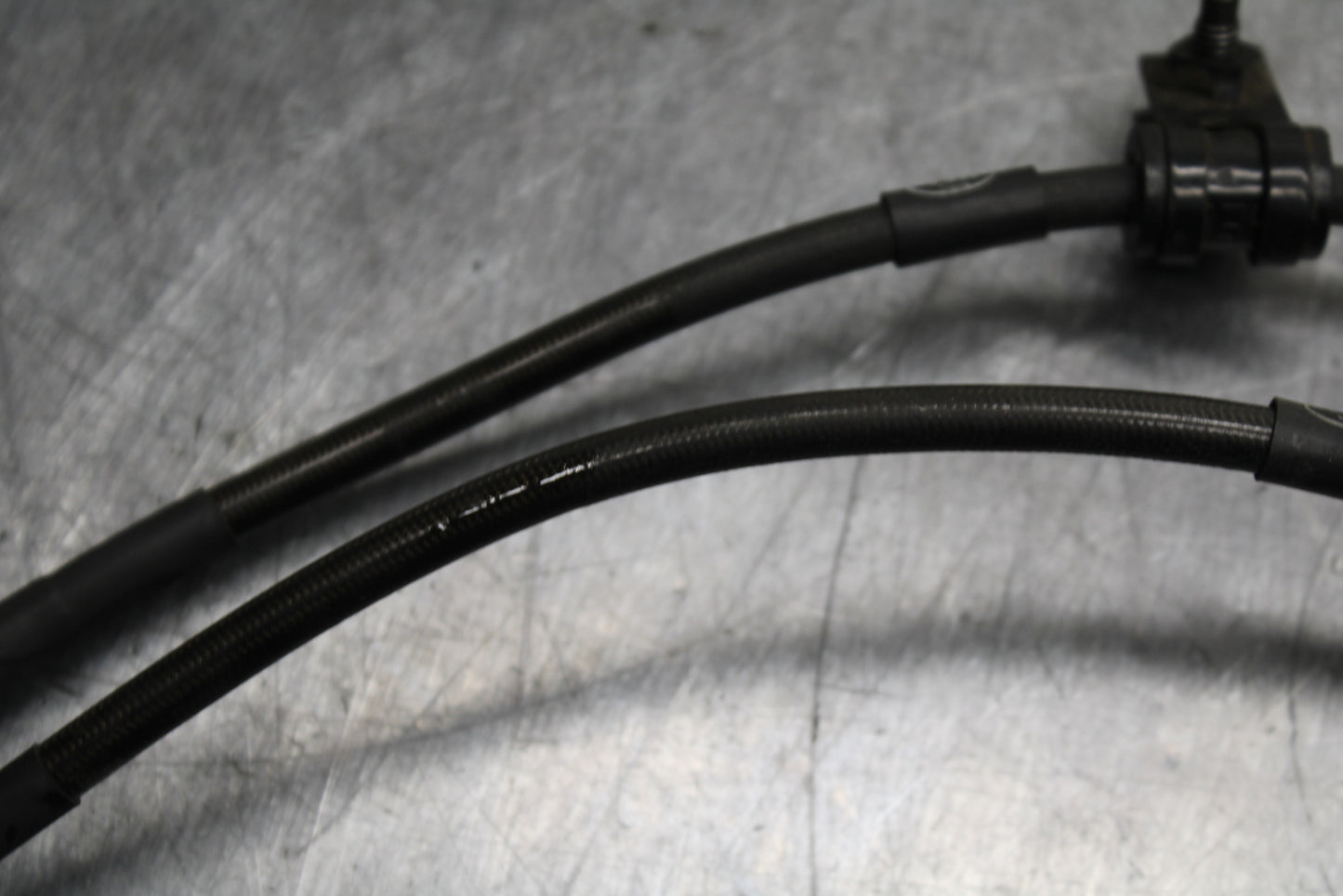 03-05 YAMAHA YZF R6 HEL FRONT & REAR BRAKE CALIPER HOSES LINES BB751