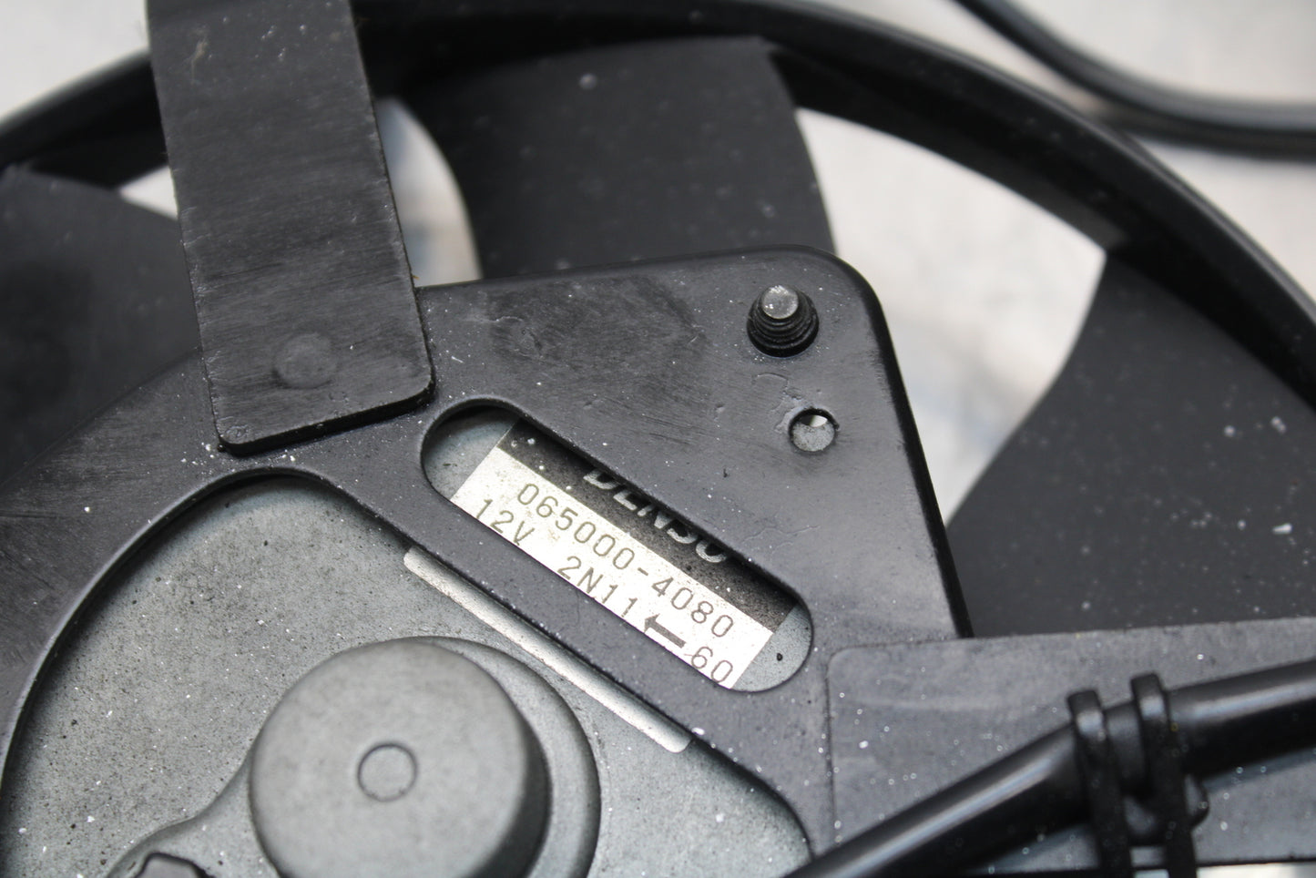 13-17 KAWASAKI NINJA ZX6R ZX636 ABS ENGINE RADIATOR COOLING FAN BB143