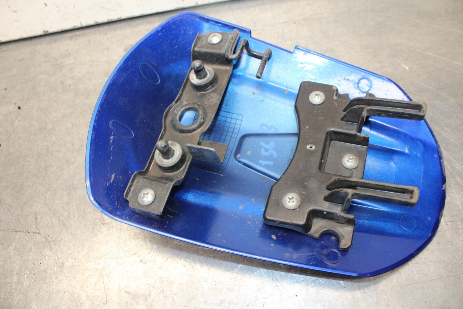 08-10 SUZUKI GSXR 600 750 BLUE REAR BACK SEAT SOLO COWL FAIRING COVER BB101