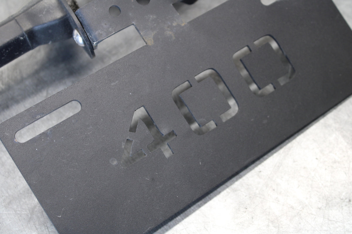18-23 KAWASAKI NINJA 400 FENDER ELIMINATOR LICENSE PLATE BRACKET  BB679