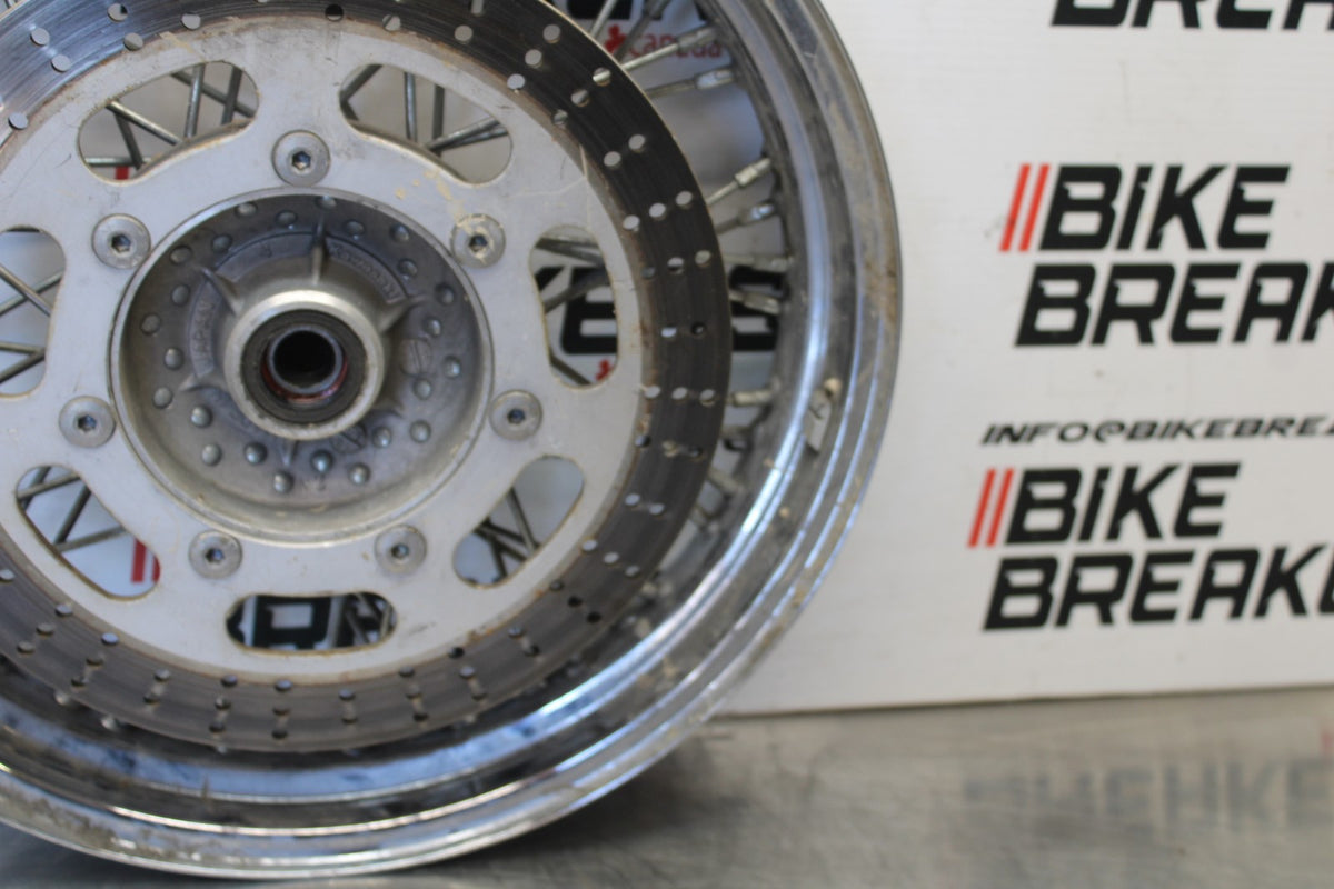 02 KAWASAKI VULCAN 800 VN800B CLASSIC FRONT WHEEL FRONT RIM BB862