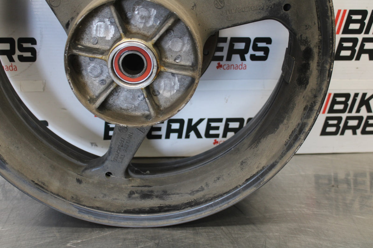 05-06 HONDA CBR600RR REAR WHEEL BACK RIM & ROTOR BB893
