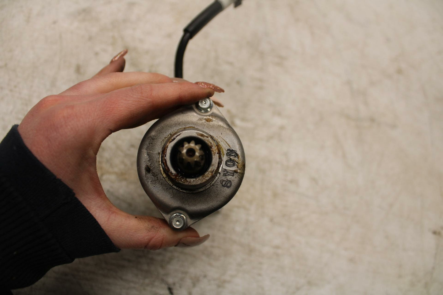 17-20 KAWASAKI NINJA 650 ENGINE STARTING STARTER MOTOR -DC 12V BB364