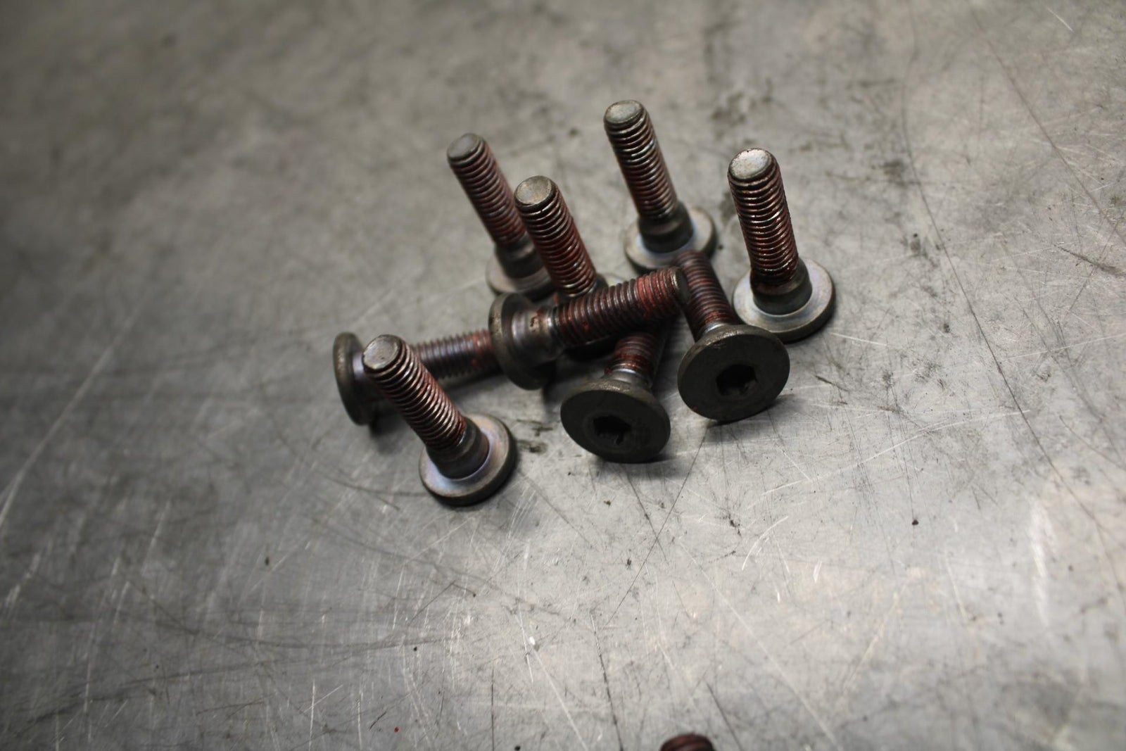 2004 Kawasaki Ninja ZX6RR ZX600M FRONT BRAKE ROTOR BOLTS DISC  SCREW BB43