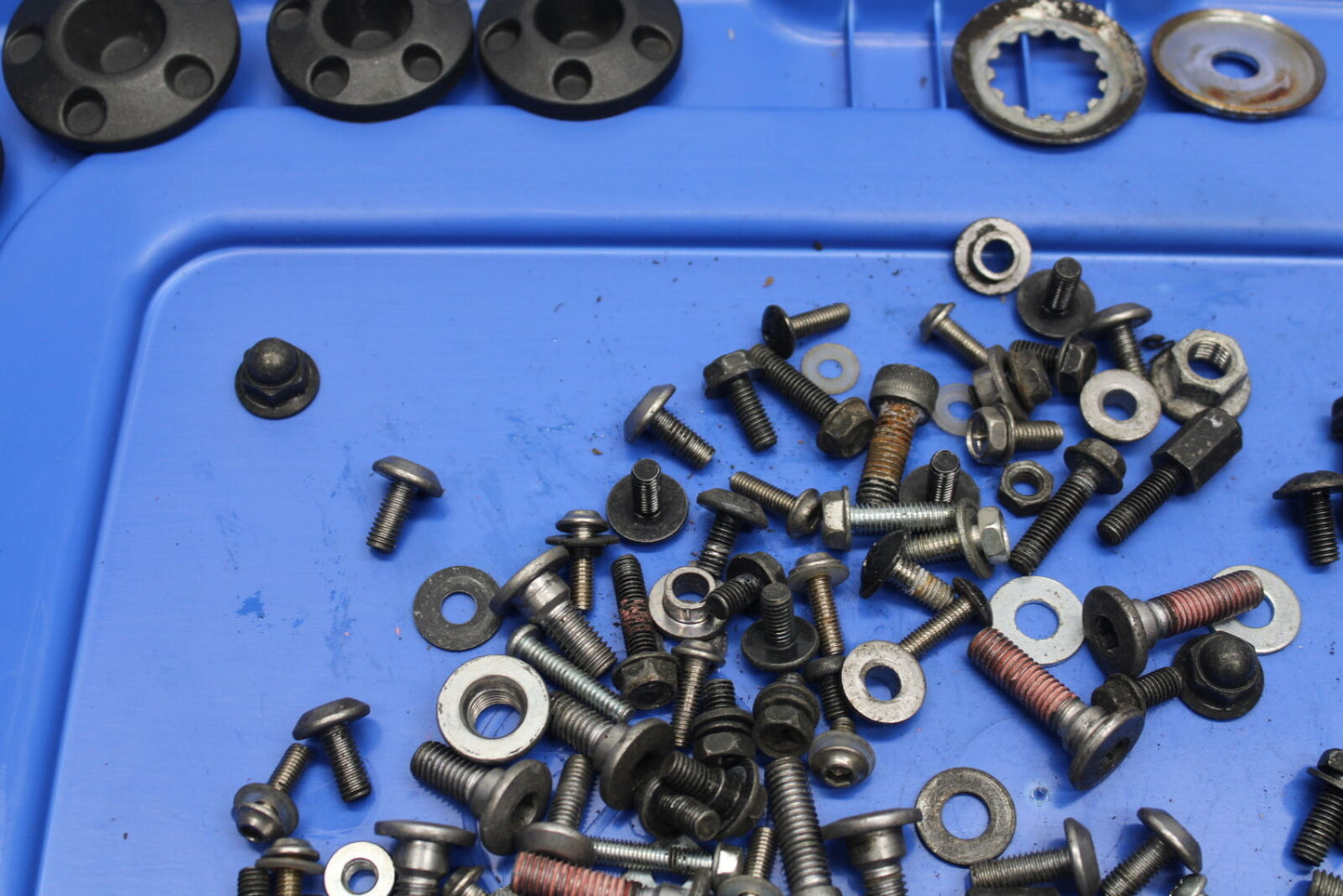 08-12 KAWASAKI NINJA 250R EX250J MOUNTING BOLTS HARDWARE MOTOR SCREWS BB111