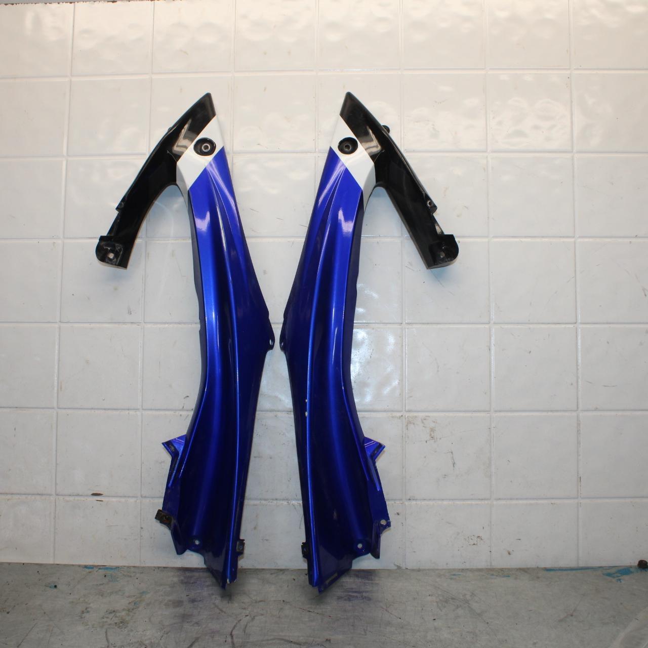 07 YAMAHA YZF R6 2c0 RIGHT LEFT FRONT DUCT COVERS PANELS COWLS FAIRINGS BB423