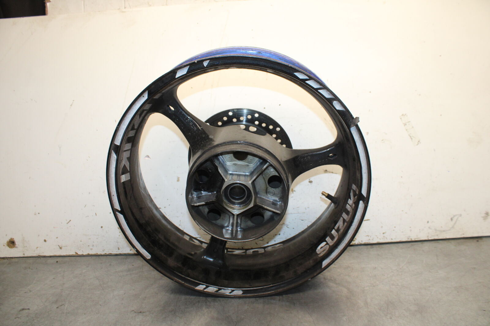 06-07 SUZUKI GSXR 600 REAR WHEEL BACK RIM BB737