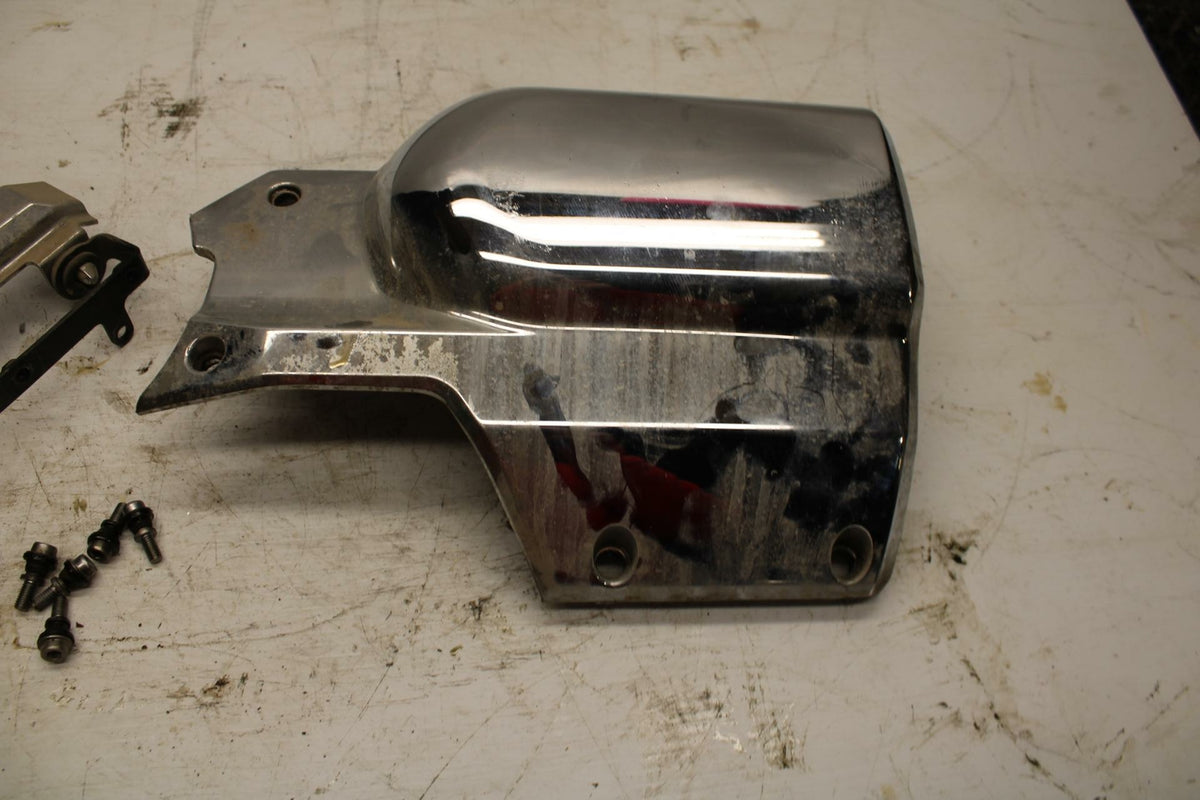 05-07 HONDA VTX1800F2 SIDE ENGINE MOTOR COVER BB351