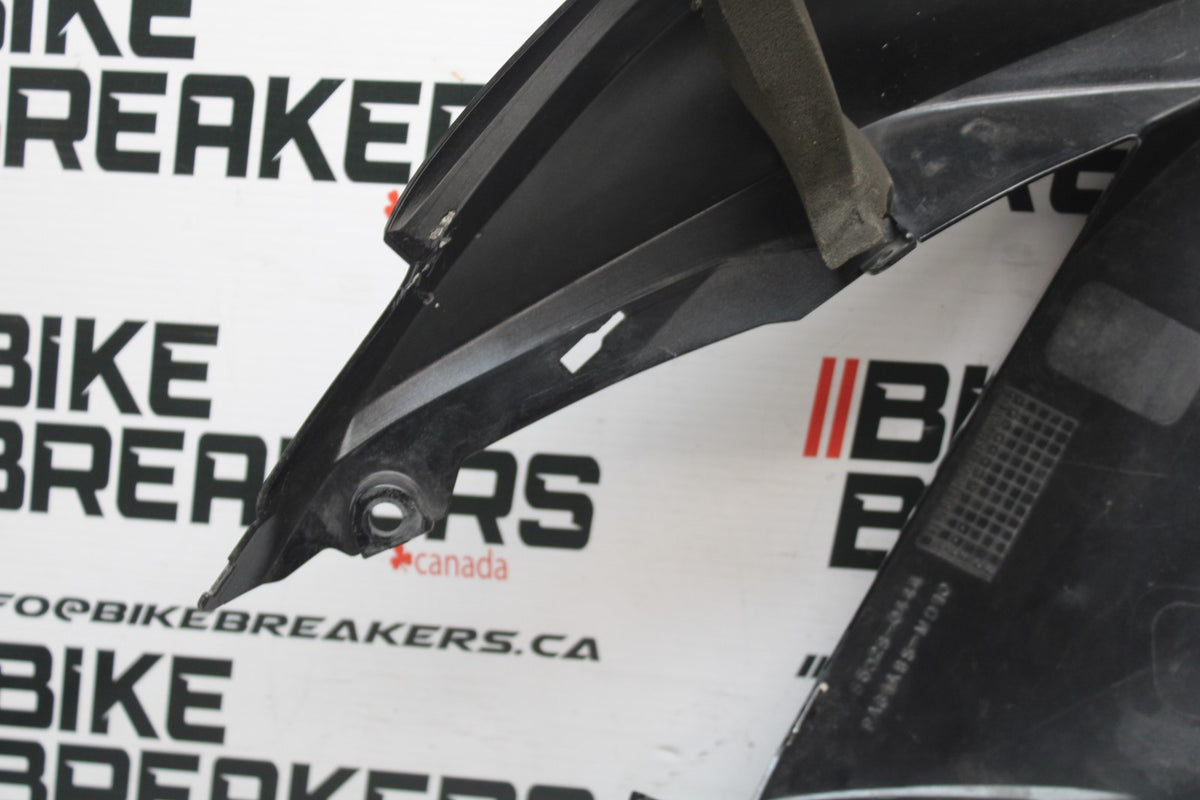 13-18 KAWASAKI NINJA ZX6R LEFT LOWER MID UPPER SIDE FAIRING COWL BB735