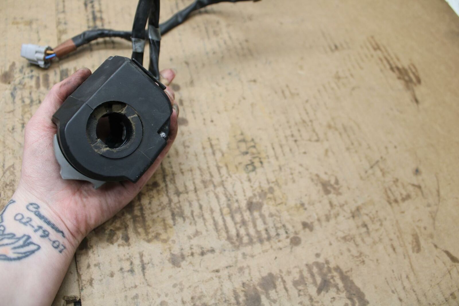 20-22 KAWASAKI Z H2 RIGHT CLIP ON HANDLE KILL OFF START SWITCH SWITCHES BB382