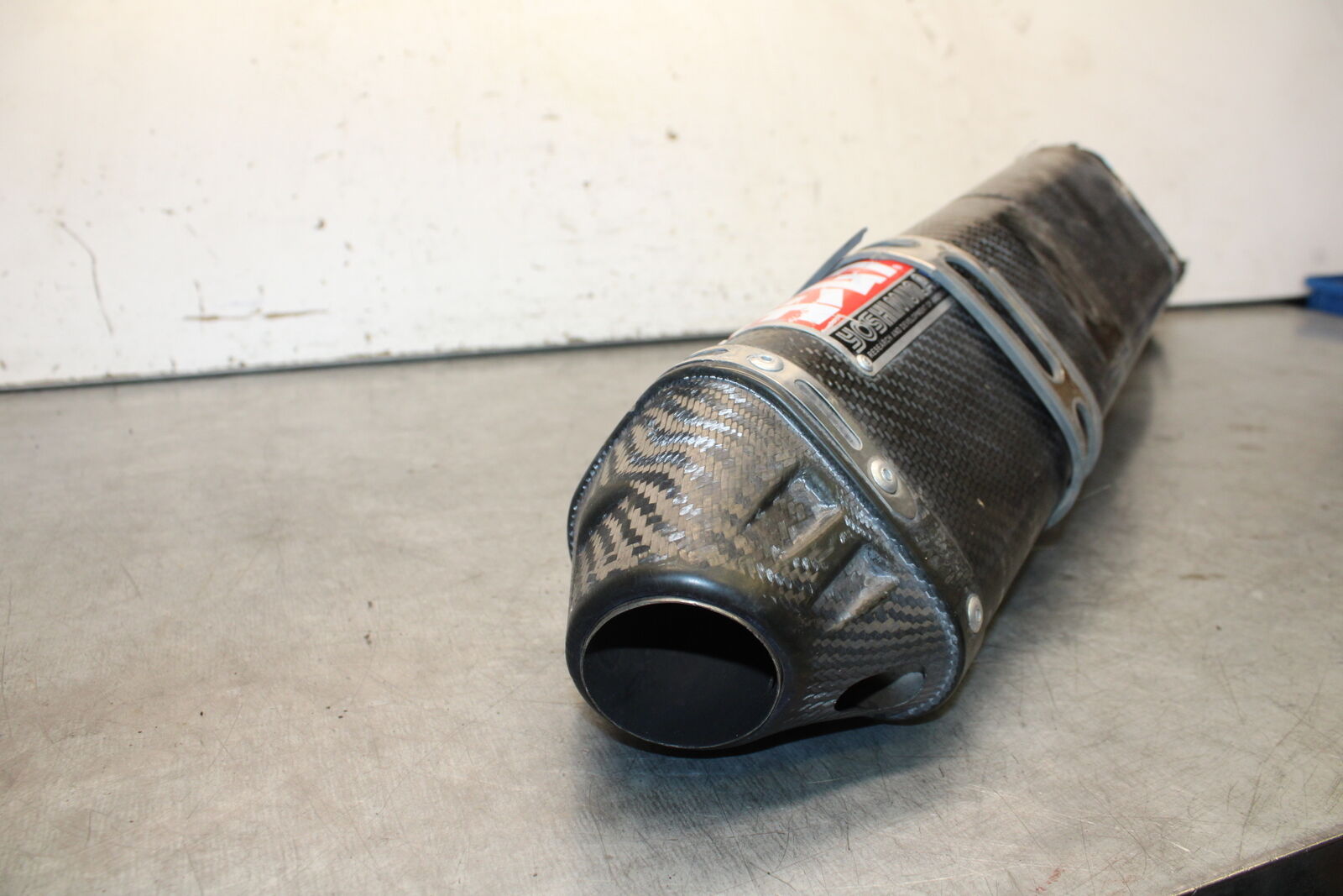 05-06 SUZUKI GSXR1000 YOSHIMURA EXHAUST PIPE MUFFLER SLIP ON CAN SILENCER BB677