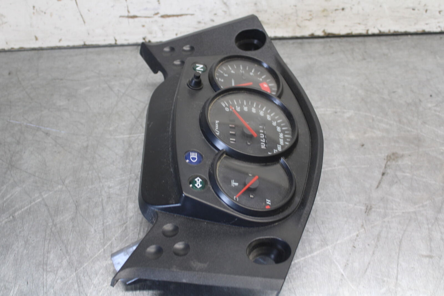 08-18 KAWASAKI KLR650 SPEEDO TACH GAUGE CLUSTER SPEEDOMETER TACHOMETER  BB707