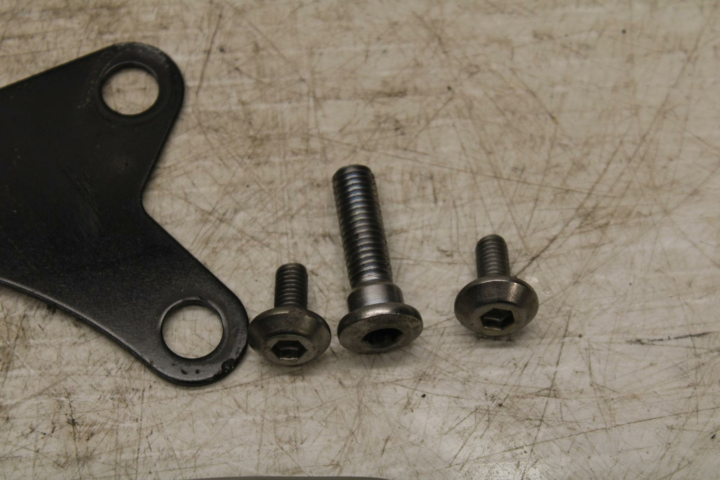 17-20 KAWASAKI NINJA 650 RIGHT LEFT REARSET REAR SET HEEL GUARD COVERS BB364 