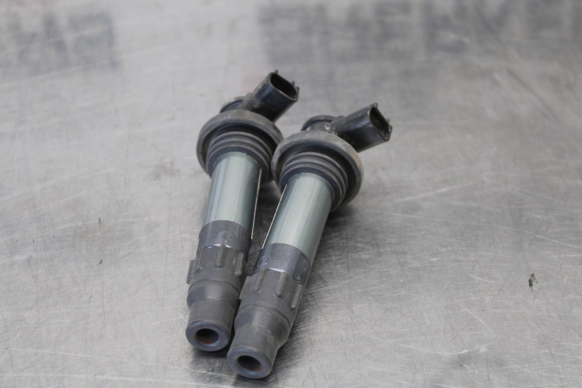 24-25 KAWASAKI NINJA 500 EX500J ABS IGNITION COILS COIL SPARK PLUG CAPS BB934