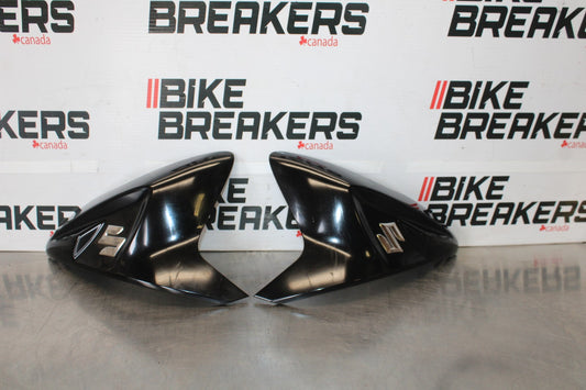 11-24 SUZUKI GSXR750 FRONT GAS TANK FUEL CELL FAIRING COWL COVER TRIM SET BB879